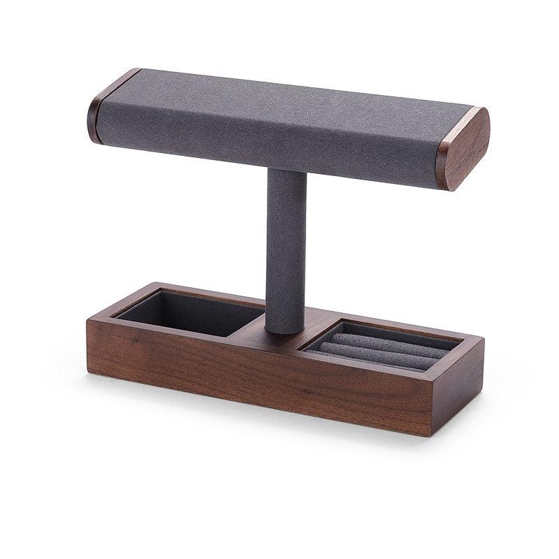 스타일리쉬 블랙 월넛 팔찌 스탠드 Stylish Black Walnut Bracelet Stand