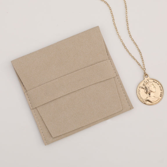 스웨이드 주얼리 파우치 (쇼룸) Suede Jewelry Pouches