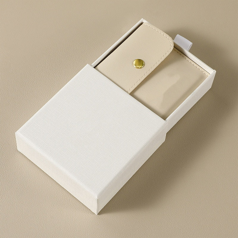 서랍식 파우치 케이스 (쇼룸) PU Snap Jewelry Drawer Boxes