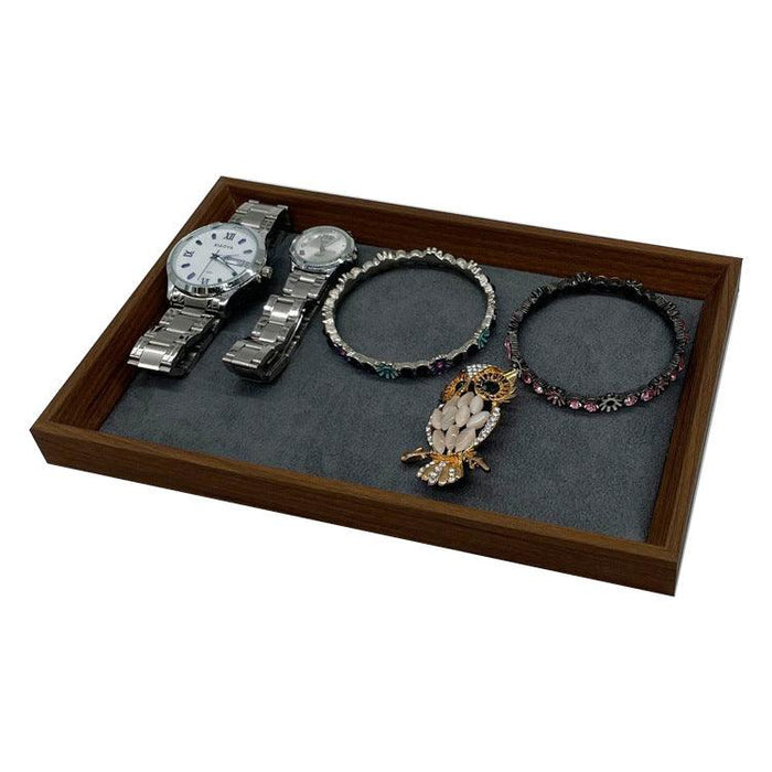 월넛 원목 트레이 Black Walnut Wood Frame Showcase Trays