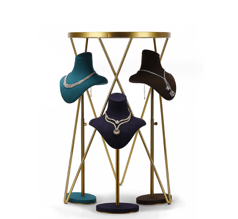 스웰 목상 Enchanted Swirl Necklace Display