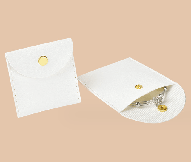 가죽 파우치 (1팩 30개) PU Button Pouch (30 pcs)