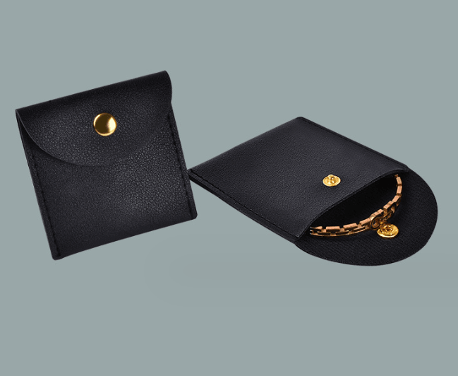 가죽 파우치 (1팩 30개) PU Button Pouch (30 pcs)