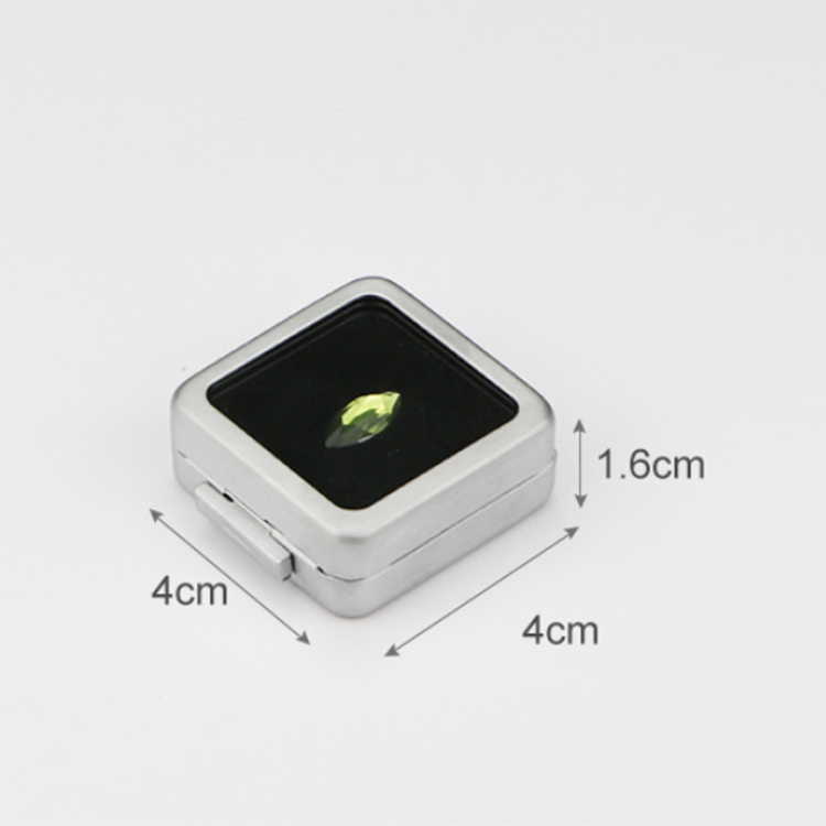 메탈 원석 보관함 Round Corner Metal Luxury Gem Boxes