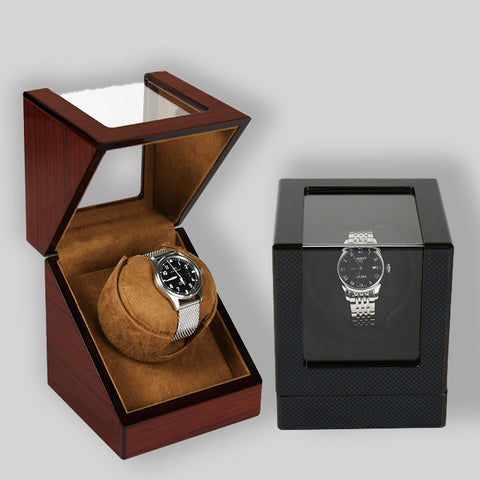 럭셔리 도장 우드 시계 와인더 Lacquered Luxury Wood Watch Winder