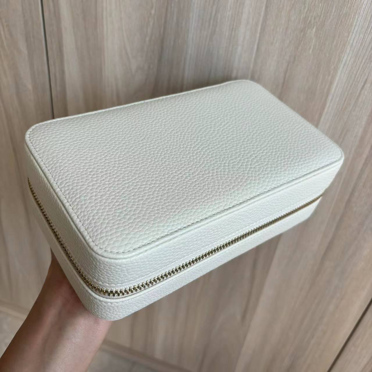 다용도 가죽 지퍼 보관함 (쇼룸) Large Capacity Jewelry Organizer