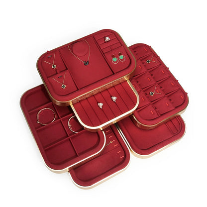 골드 메탈 아웃라인 트레이 Gold Metal Outline Tray