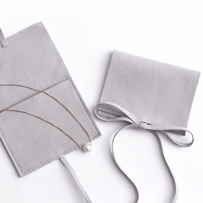 리본 파우치 (1팩 20개) Ultrasuede Envelope Folding Pouches (20 pcs)