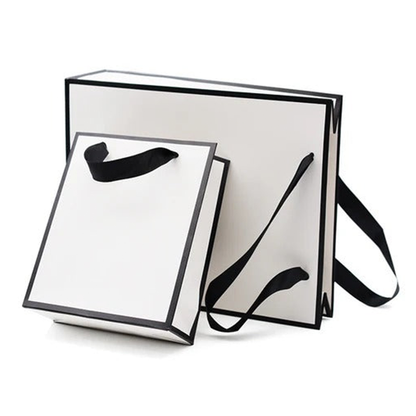 엣지 쇼핑백 (1팩 10개) Trim Frame Fancy Shopping Bag (10 pcs Per Pack)