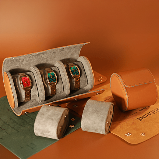 여행용 시계 보관함 (쇼룸) PU Leather Travel Watch Boxes