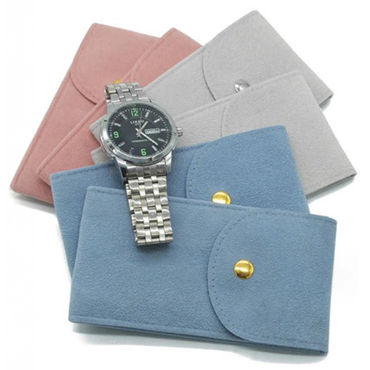 스웨이드 시계 파우치 (1팩 10개입) (쇼룸) Suede Watch Pouches ( 10 pcs Per Pack )