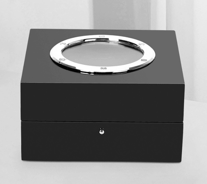시계 보관함 (라운드) Transparent Round Window Top Watch Box