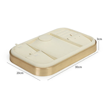 골드 메탈 아웃라인 트레이 Gold Metal Outline Tray