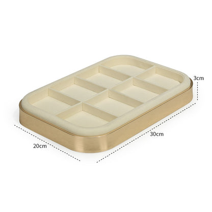 골드 메탈 아웃라인 트레이 Gold Metal Outline Tray