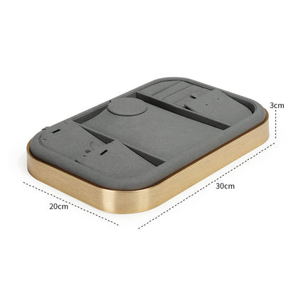 골드 메탈 아웃라인 트레이 Gold Metal Outline Tray