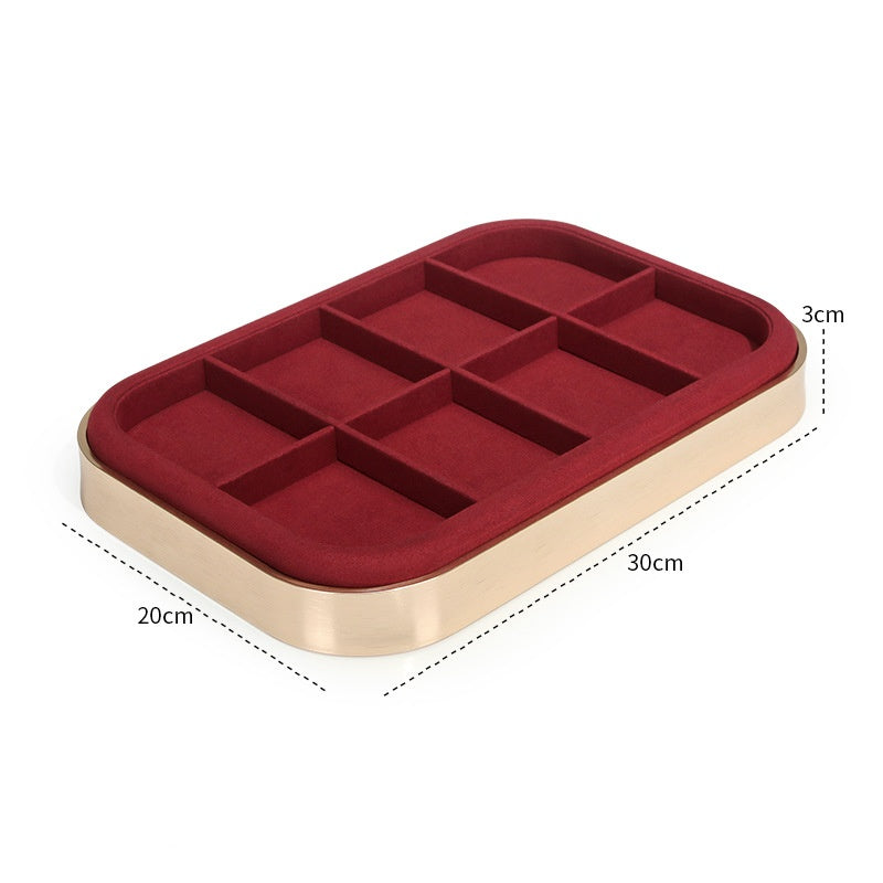 골드 메탈 아웃라인 트레이 Gold Metal Outline Tray
