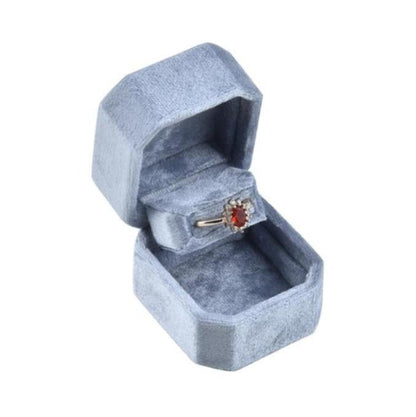 팔각 벨벳 케이스 Assorted Square Velvet Ring Box