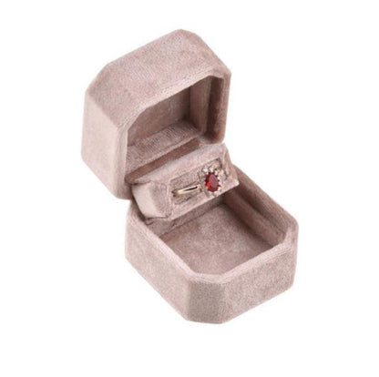 팔각 벨벳 케이스 Assorted Square Velvet Ring Box