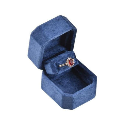 팔각 벨벳 케이스 Assorted Square Velvet Ring Box
