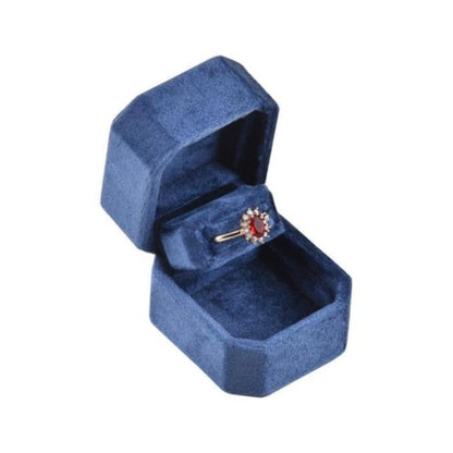 팔각 벨벳 케이스 Assorted Square Velvet Ring Box