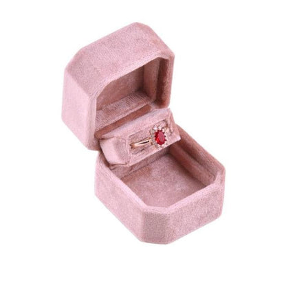 팔각 벨벳 케이스 Assorted Square Velvet Ring Box