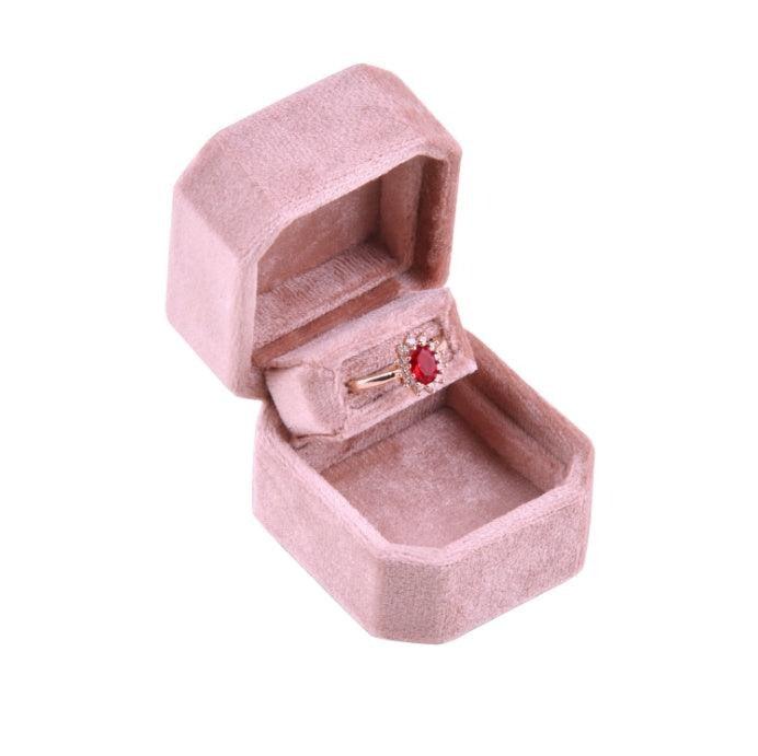 팔각 벨벳 케이스 Assorted Square Velvet Ring Box
