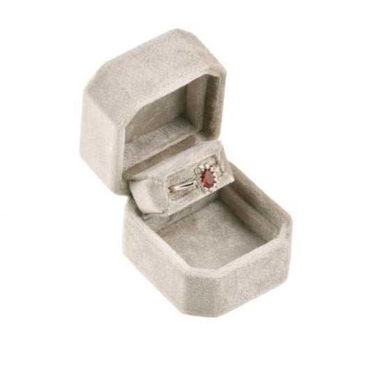 팔각 벨벳 케이스 Assorted Square Velvet Ring Box