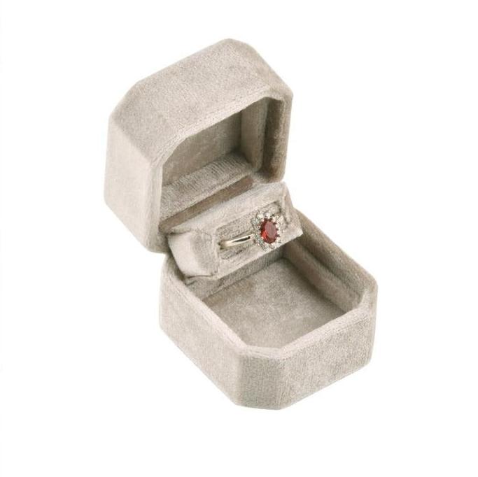 팔각 벨벳 케이스 Assorted Square Velvet Ring Box
