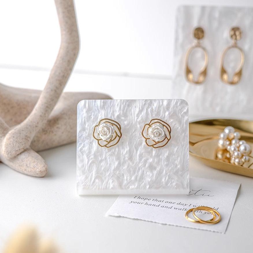 클라우드 아크릴 귀걸이 거치대 Cloud Pattern Acrylic Earring Display
