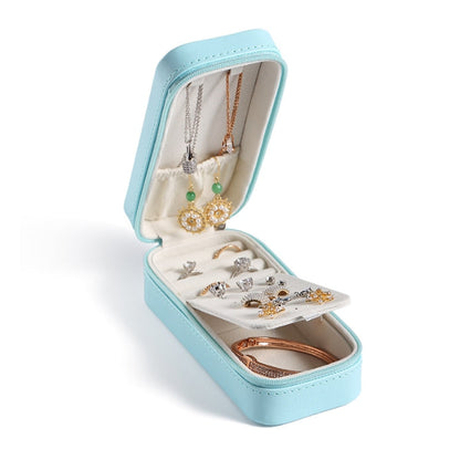 직사각 가죽 보관함 Glamour Rectangular Jewelry Box