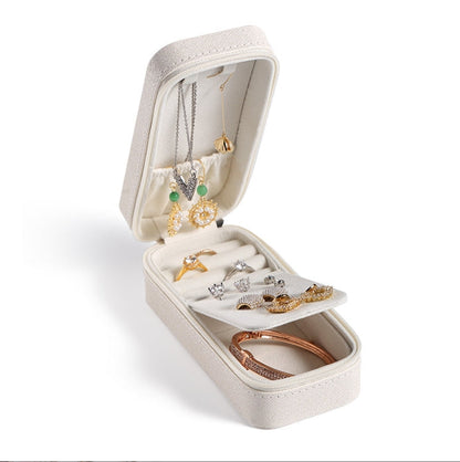 직사각 가죽 보관함 Glamour Rectangular Jewelry Box