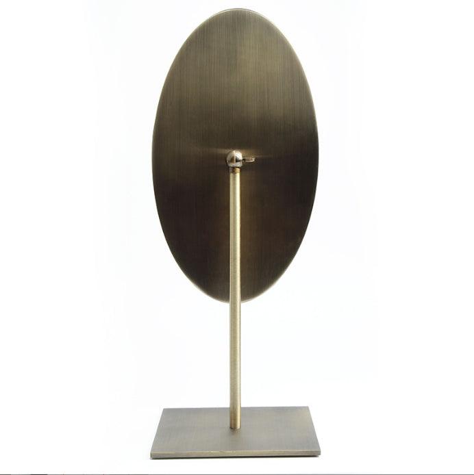 타원 거울 Metallic Oval Vanity Mirror
