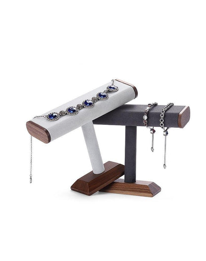 스타일리쉬 블랙 월넛 팔찌 스탠드 Stylish Black Walnut Bracelet Stand