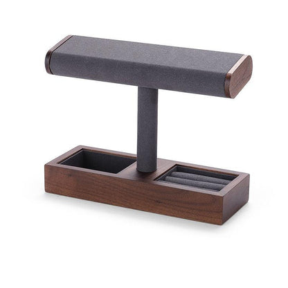 스타일리쉬 블랙 월넛 팔찌 스탠드 Stylish Black Walnut Bracelet Stand