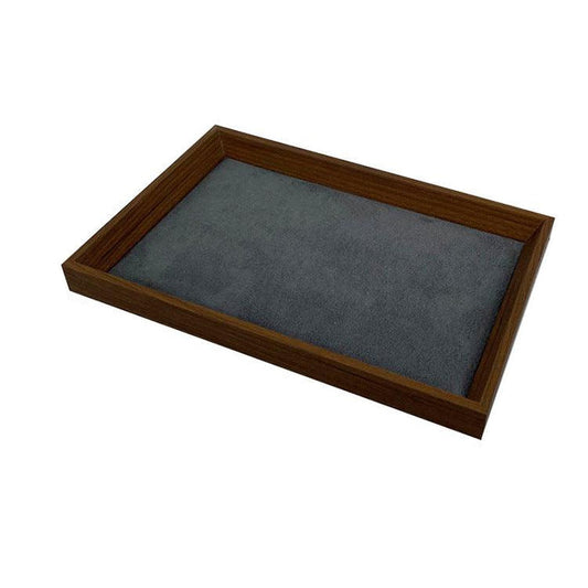 월넛 원목 트레이 Black Walnut Wood Frame Showcase Trays