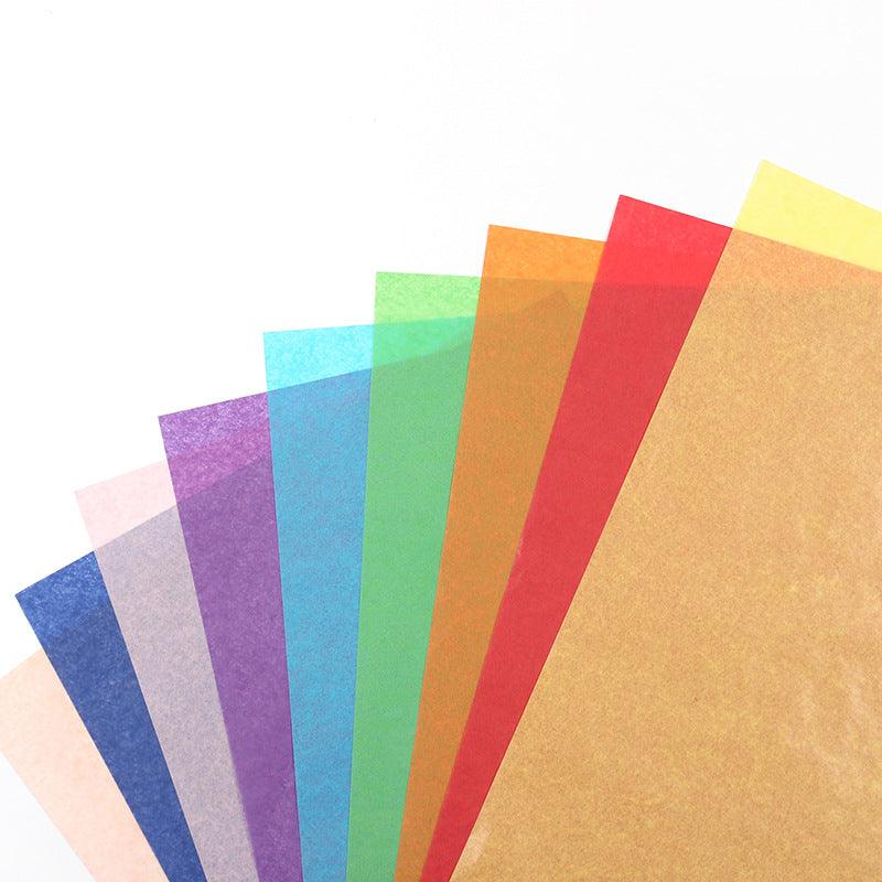 화지 습자지 구김지 (1팩 500장) Colorful Tissue Paper (500 Sheets Per Pack)