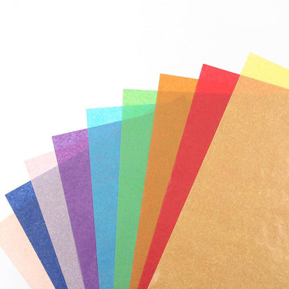 화지 습자지 구김지 (1팩 500장) Colorful Tissue Paper (500 Sheets Per Pack)