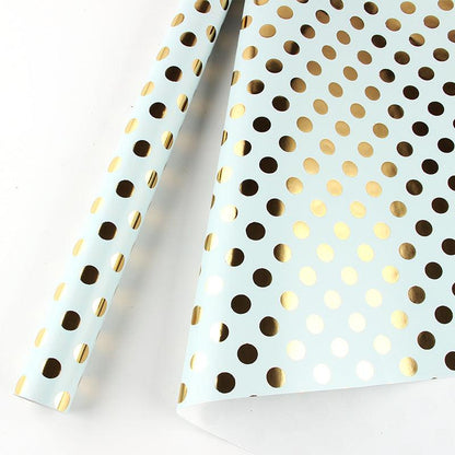 도트 패턴 포장지 (1팩 50장) 500x700mm.