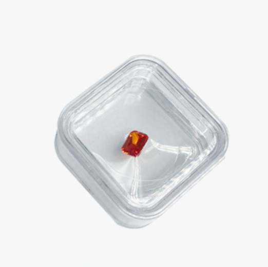 투명 원석 보관함 (1팩 10개) Round Corner Transparent Acrylic Gem Boxes (10 pcs)