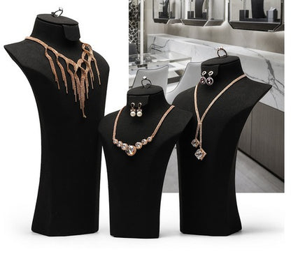 카스케이드 목상 Opulent Cascade Neck Form