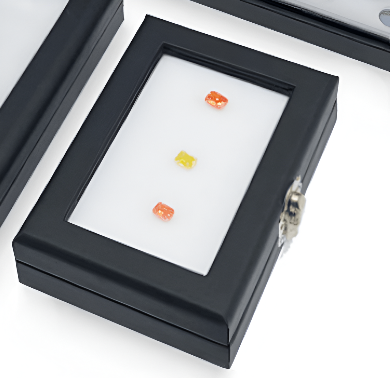 가죽 원석 보관함 Rectangular PU Gem Boxes