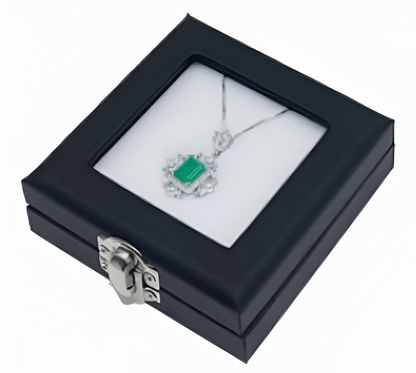 가죽 원석 보관함 Rectangular PU Gem Boxes