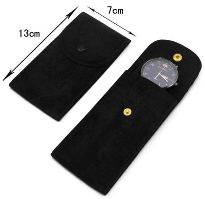 스웨이드 시계 파우치 (1팩 10개입) (쇼룸) Suede Watch Pouches ( 10 pcs Per Pack )