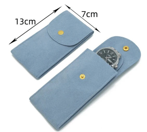 스웨이드 시계 파우치 (1팩 10개입) (쇼룸) Suede Watch Pouches ( 10 pcs Per Pack )