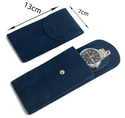 스웨이드 시계 파우치 (1팩 10개입) (쇼룸) Suede Watch Pouches ( 10 pcs Per Pack )