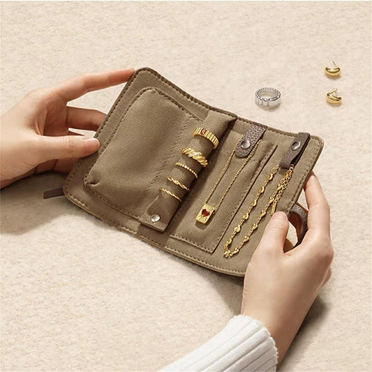 스패셔스 여행용 주얼리 롤 (쇼룸) Spacious Travel Jewelry Roll
