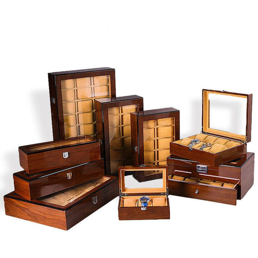 우든 시계 보관함 시리즈 Lacquered Wood Watches Storage Boxes
