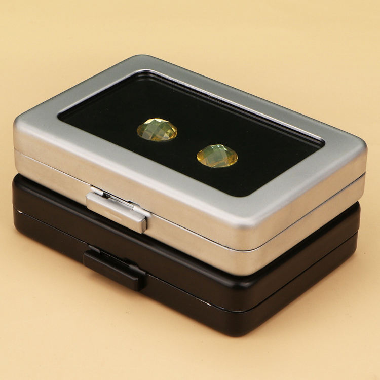 메탈 원석 보관함 Round Corner Metal Luxury Gem Boxes