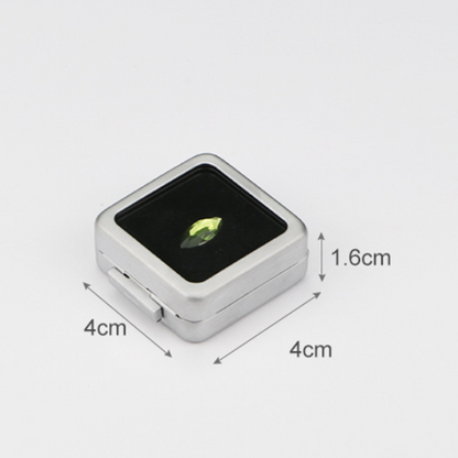 메탈 원석 보관함 Round Corner Metal Luxury Gem Boxes