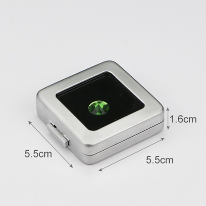 메탈 원석 보관함 Round Corner Metal Luxury Gem Boxes